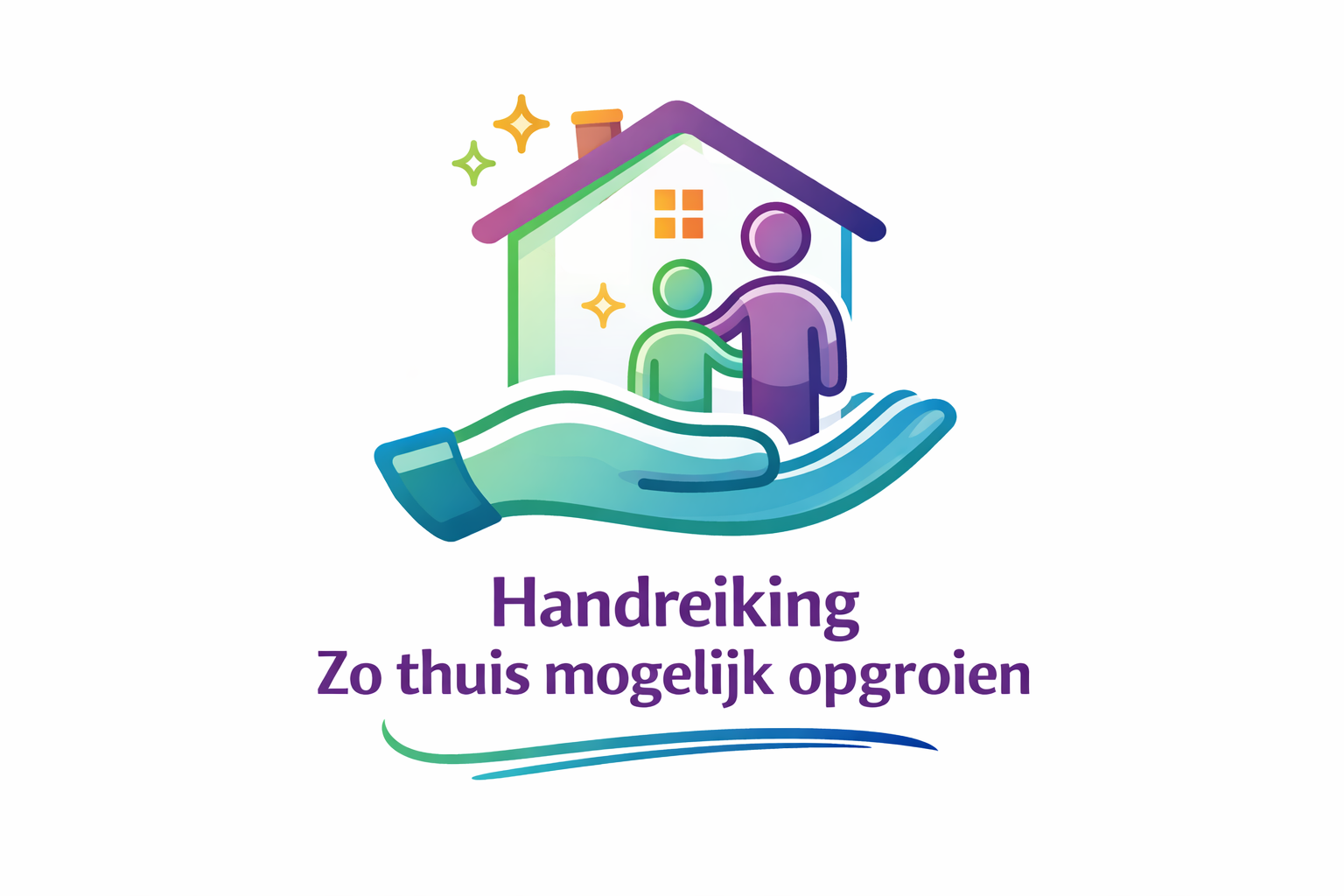 Zo thuis mogelijk opgroeien